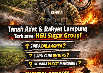 Jejak Panjang HGU Sugar Group Companies di Lampung: Dari Tanah Adat hingga Pencabutan Negara
