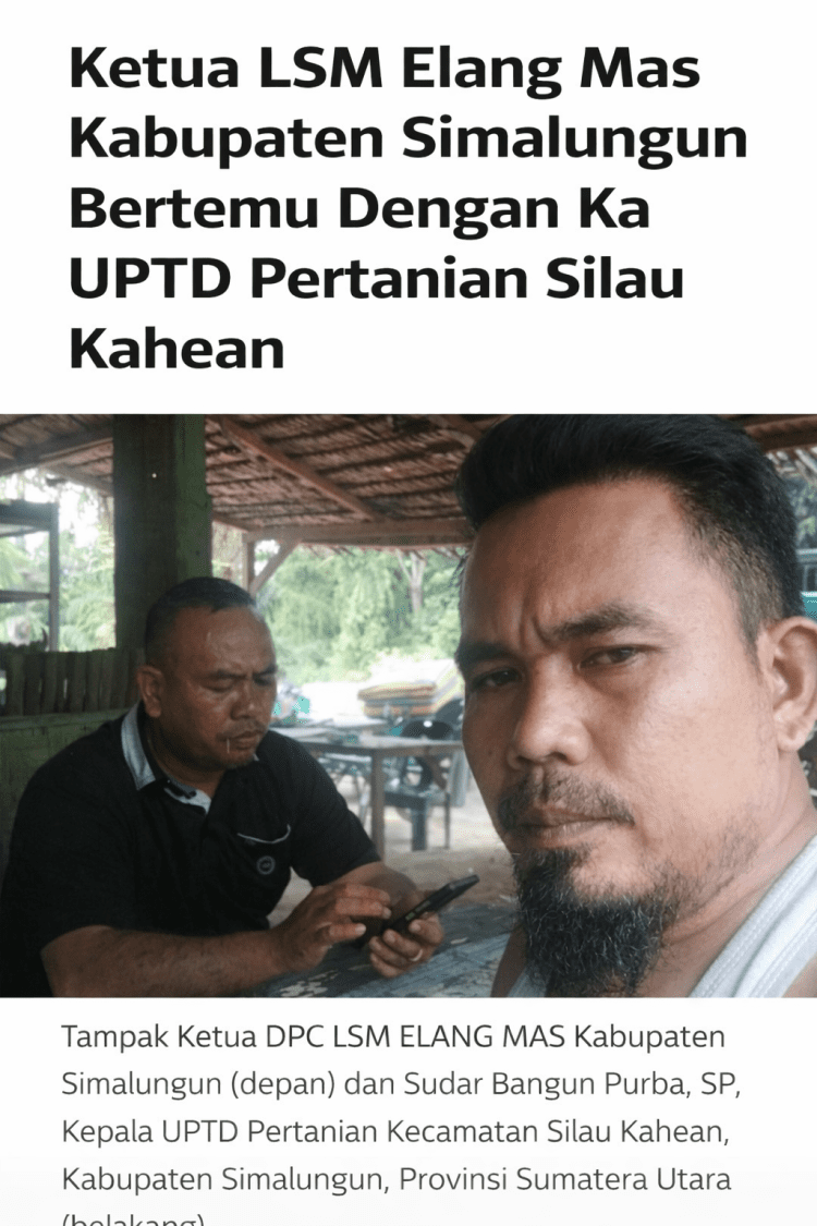 Ka UPTD Pertanian Silau Kahean Tegaskan Dinas Hanya Lakukan Pendataan Pupuk Bersubsidi