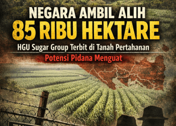 Negara Ambil Alih 85 Ribu Hektare Lahan di Lampung, HGU Sugar Group Dicabut Menteri ATR/BPN