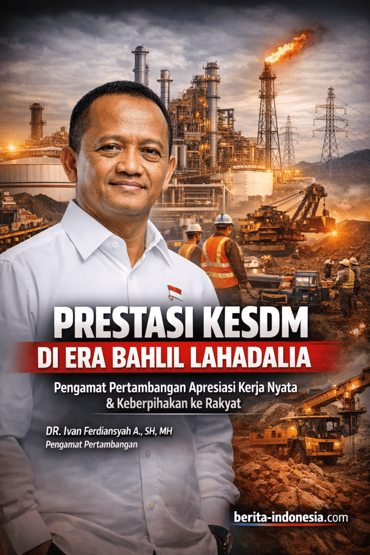 Pengamat Pertambangan Apresiasi Kinerja Menteri ESDM Bahlil Lahadalia Sepanjang 2025