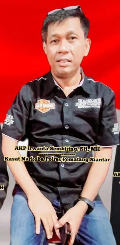 Kasat Narkoba Pematang Siantar AKP Irwanta Sembiring Ucapkan Selamat HPN 2026: Pers Sehat, Ekonomi Berdaulat,