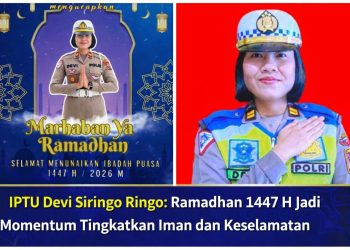 IPTU Devi Siringo Ringo: Ramadhan 1447 H Jadi Momentum Tingkatkan Iman dan Keselamatan Berlalu Lintas