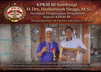 KPKM RI Sambangi H. Drs. Hasbiansyah Sinaga, M.Si., Serahkan Penghargaan Pengabdian Sejarah