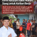 Rakornas Bersama Presiden, Ketua DPRD Lampung Utara Kirim Ratusan Paket Makan Siang untuk Korban Banjir