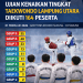 Ujian Kenaikan Tingkat Taekwondo Lampung Utara Diikuti 164 Peserta
