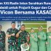Pangdam XXI/Radin Inten Serahkan Rumah Subsidi untuk Prajurit Gugur dan Cacat dalam Vicon Bersama KASAD