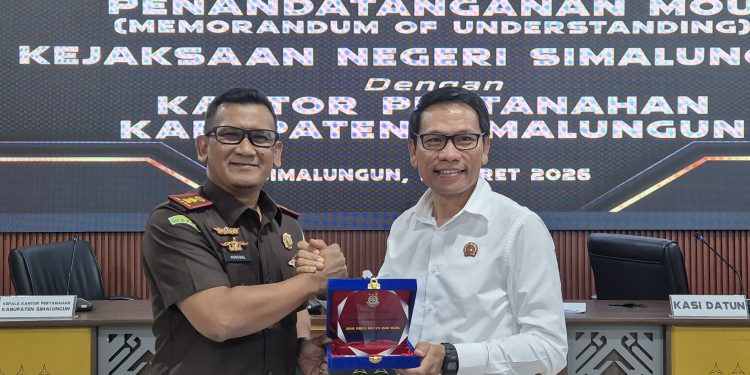 Kejari Simalungun dan BPN Perpanjang MoU Penguatan Pendampingan Hukum