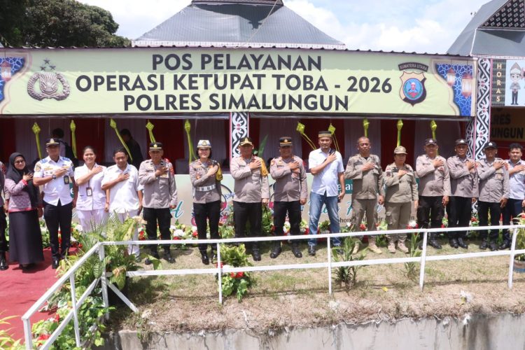 Jelang Lebaran 2026, Kapolres Simalungun Cek Langsung Pos Pengamanan