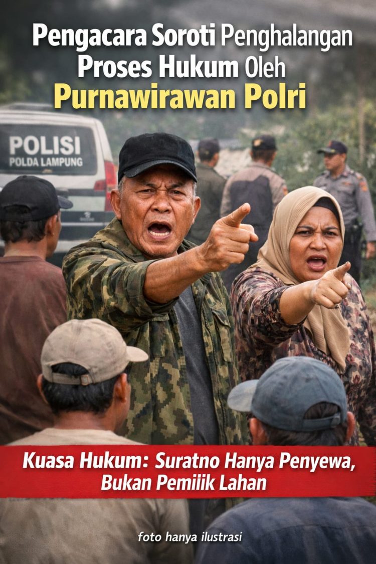 Lanjutan Kasus Sengketa Tanah: Pengacara Soroti Dugaan Penghalangan Proses Hukum oleh Purnawirawan Polri