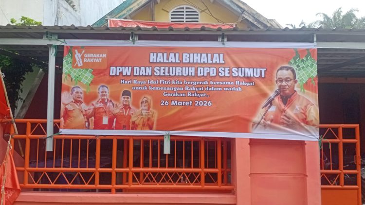 Keluarga Besar DPW Gerakan Rakyat Sumut Gelar Halal Bihalal, Perkuat Silaturahmi dan Komitmen Kinerja