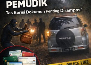 Komplotan Begal Hadang Pemudik di Simpang Way Kunang, Tas Berisi Dokumen Penting Raib