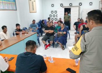 Tengah Malam Polsek Bangun Turun Tangan, Mediasi Kasus Penganiayaan Warga Karang Bangun Berakhir Damai