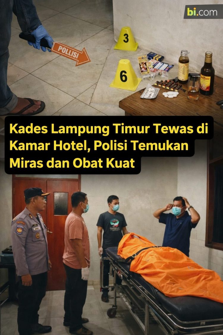 Kades Lampung Timur Tewas di Kamar Hotel