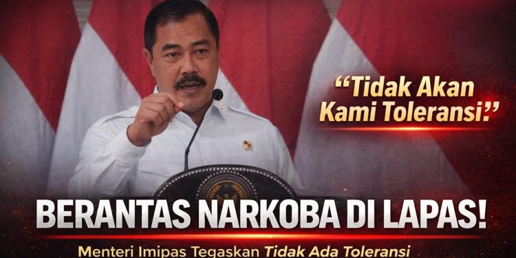 Menteri Imipas Tegaskan Komitmen Berantas Peredaran Narkotika di Lapas dan Rutan