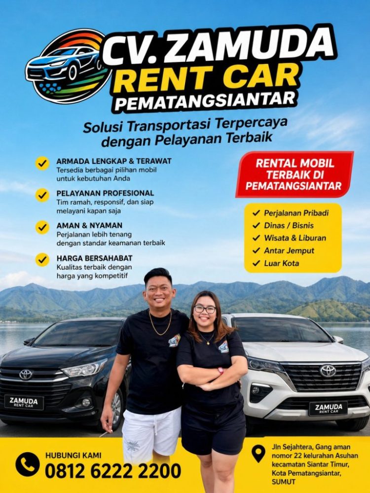 CV Zamuda Rent Car Pematangsiantar,