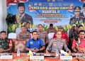 Panen Jagung Serentak Tulang Bawang Berlangsung Sukses, Sinergi Polri dan Petani Kian Kuat