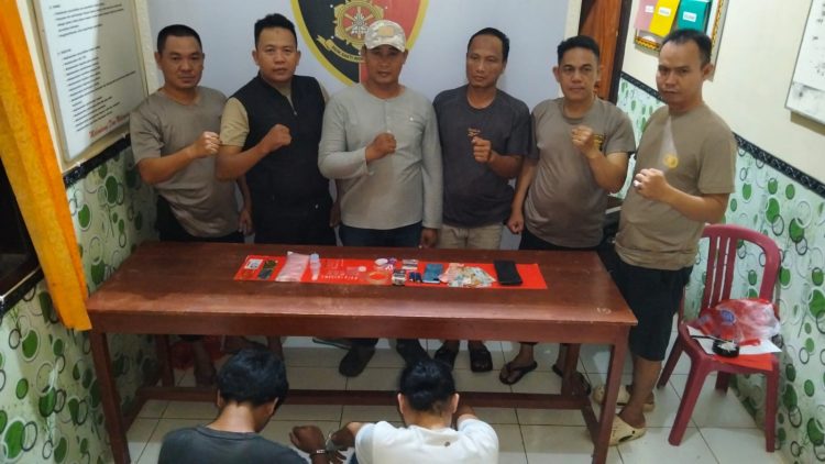 Ungkap Peredaran Narkoba, 3 Pelaku Diamankan Polsek Sungkai Jaya